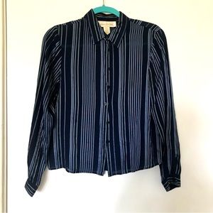 Jones New Yoke Silk Blouse